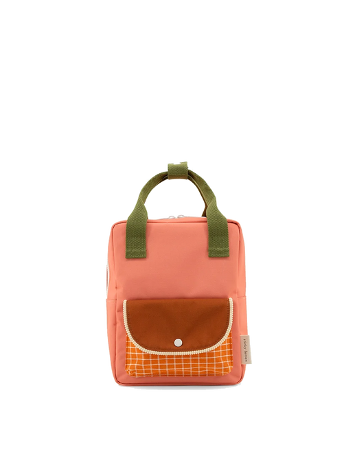 Small backpack Envelope flower pink