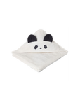 children's organic cotton terry towel with Augusta hood panda