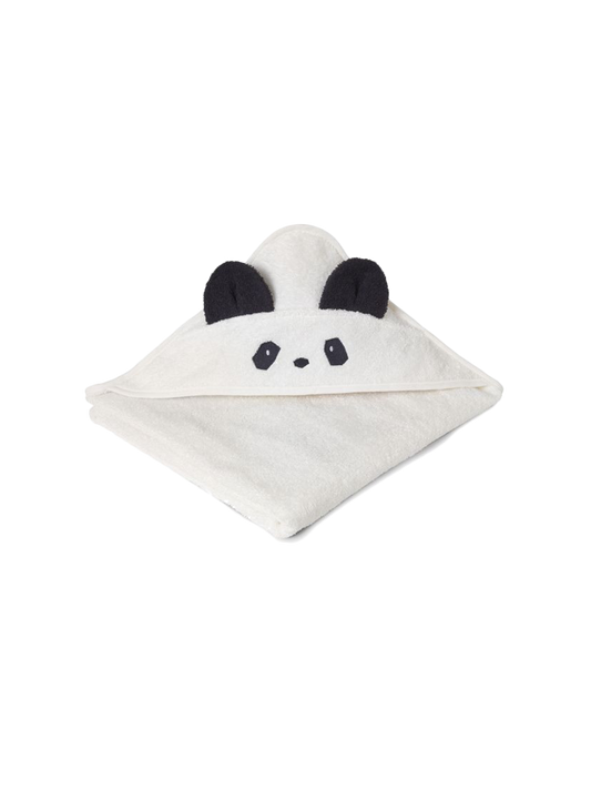 baby towel made of organic cotton terry cloth with Albert hood