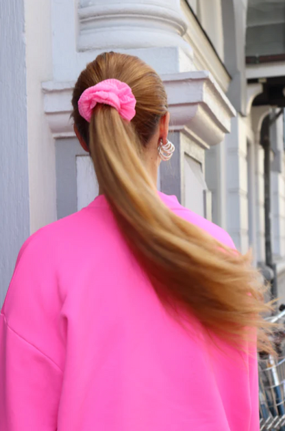 Flaese hair scrunchie