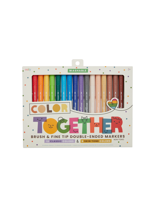 Marcadores para colorear juntos
