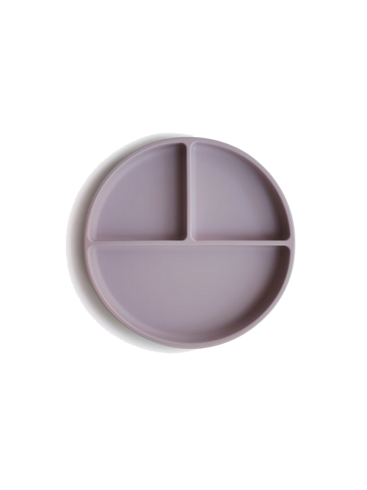 Silicone Suction Plate soft lilac