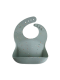 silicone bib with pocket