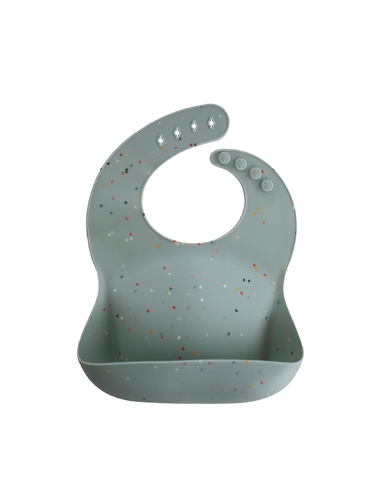 silicone bib with pocket