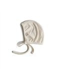 Ribbed baby bonnet