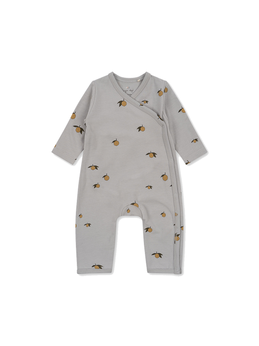 Pijama envolvente Newborn Onesie de algodón orgánico
