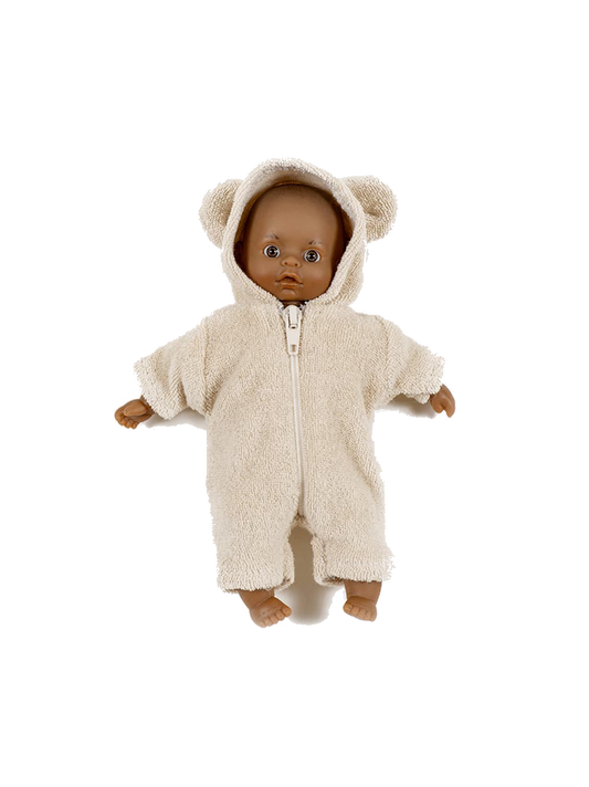 Mini doll 17 cm in Winnie jumpsuit