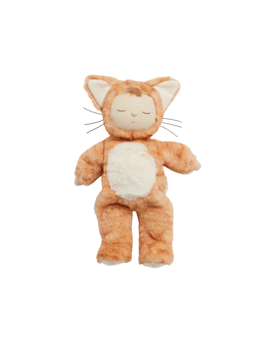 Cozy Dinkum soft doll tabby cat jinx