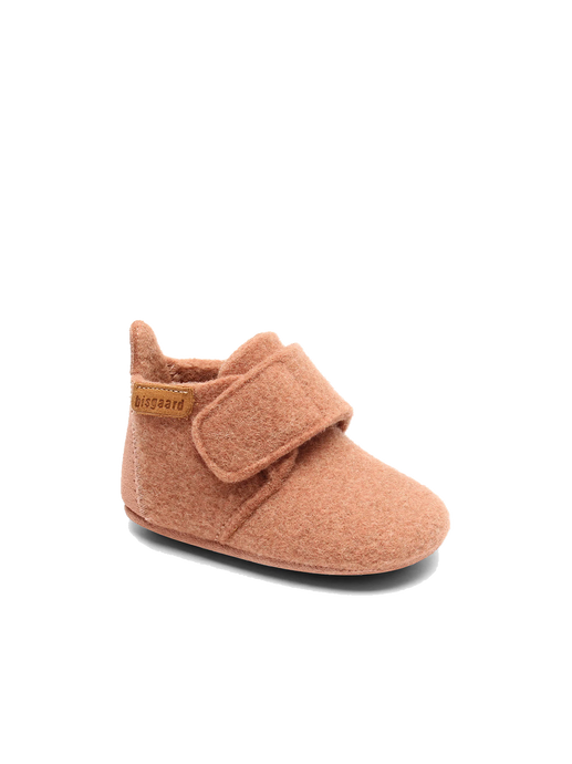 Zapatillas de lana para bebé rose