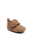 Baby wool slippers camel