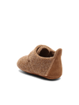 Baby wool slippers camel