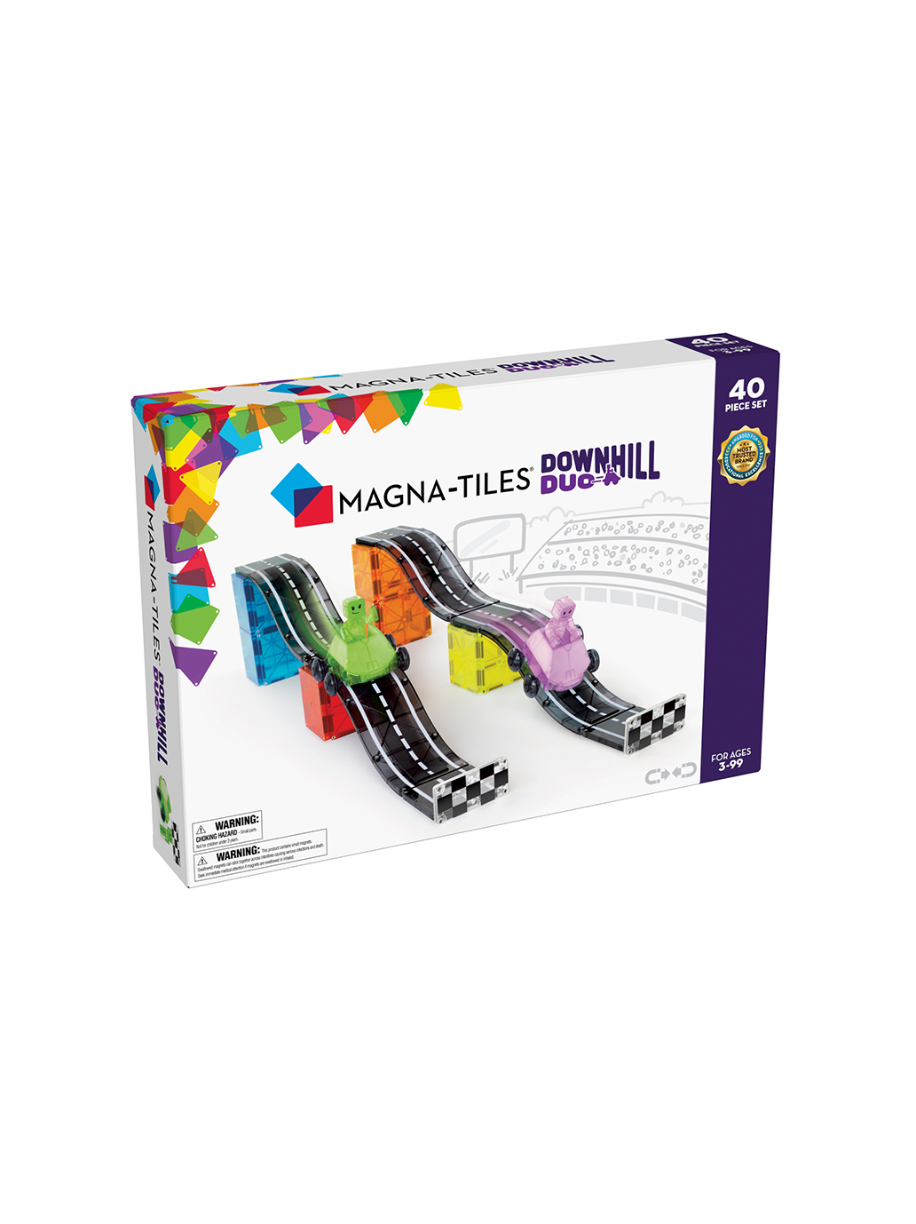 Piastrelle magnetiche Downhill Duo