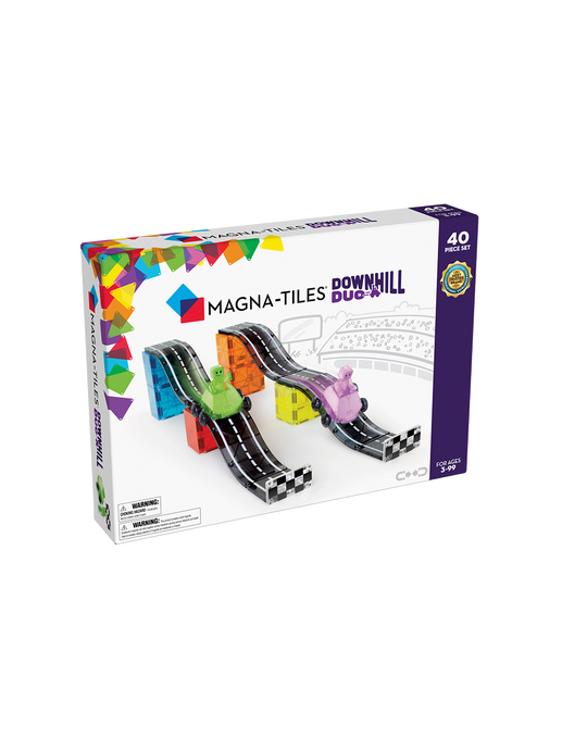 Downhill Duo magnetic tiles