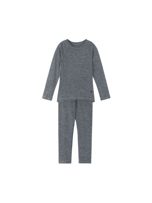 Kinsei thermal underwear set melange grey