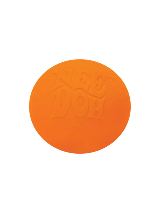Classic Groovy Globe NeeDoh orange