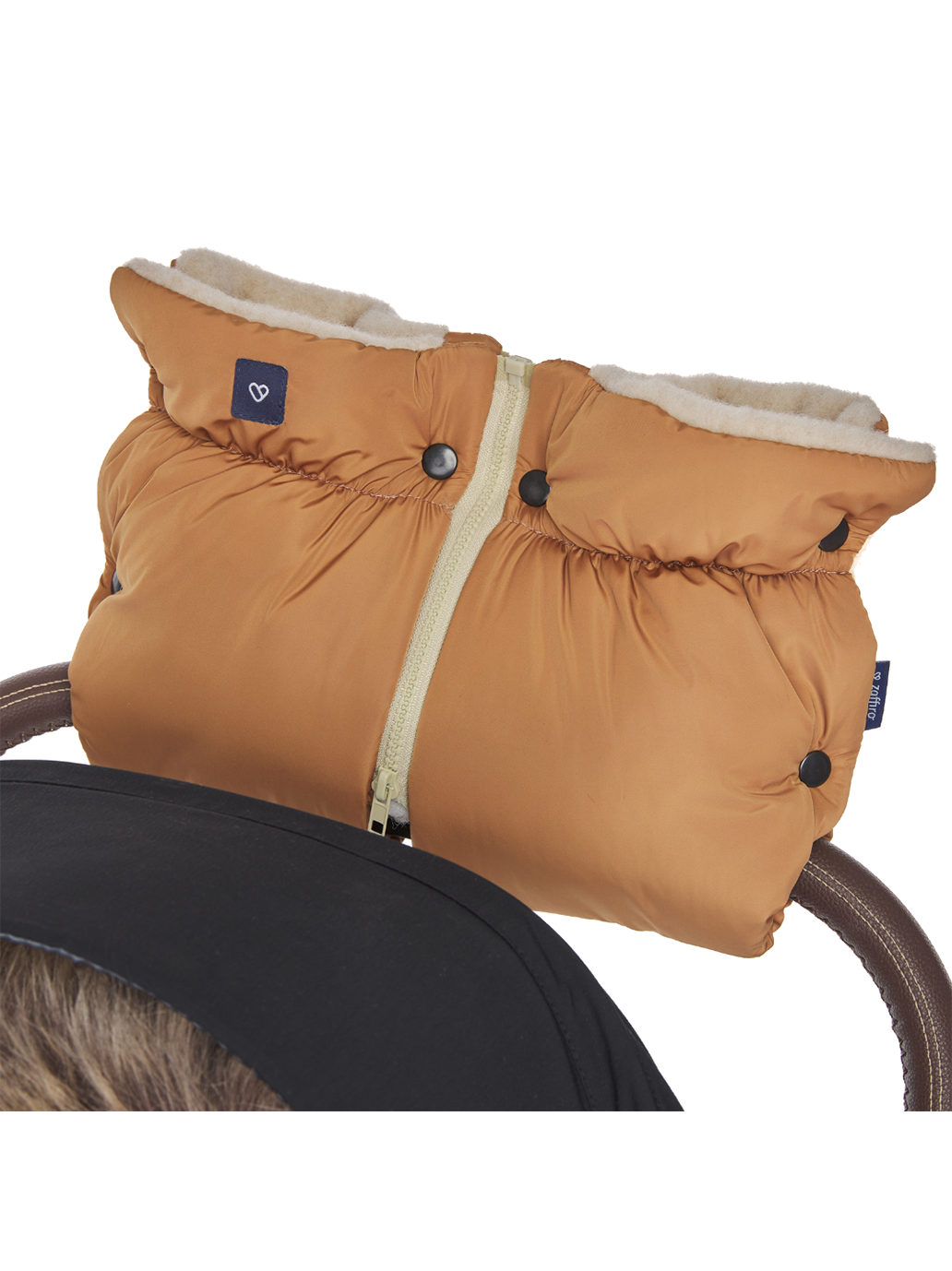 waterproof muffs for a pram with sheep's wool