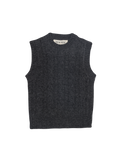 Meri vest made of wool and cashmere blend