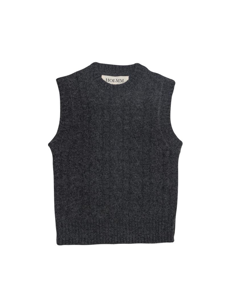 Meri vest made of wool and cashmere blend