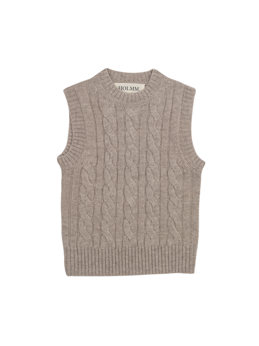 Meri vest made of wool and cashmere blend