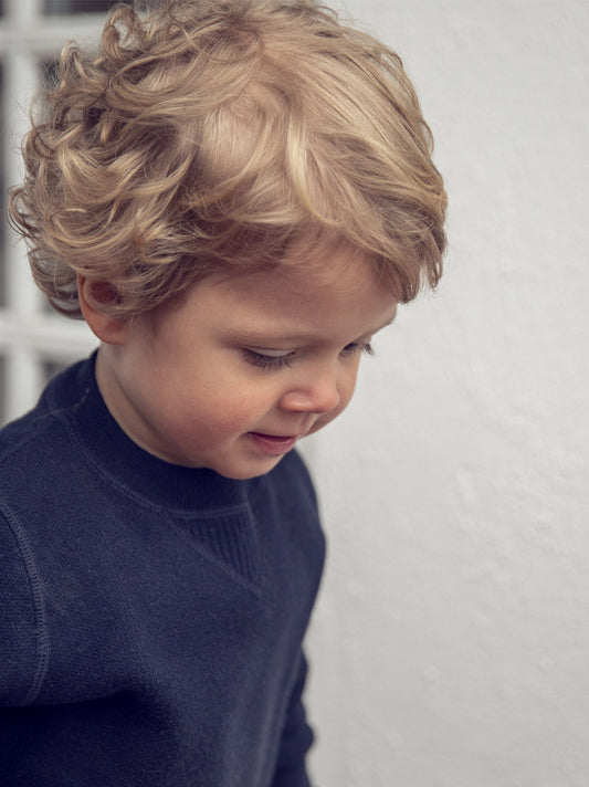 Cotton and cashmere Roger Kids sweater