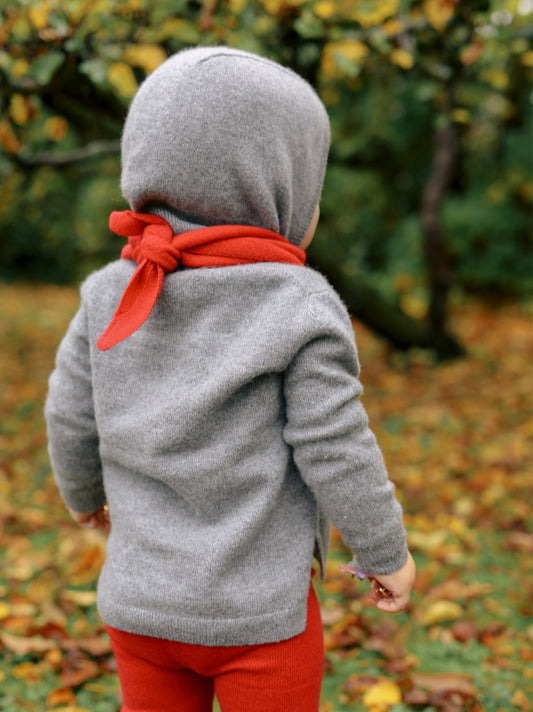 Classic cashmere cardigan for kids Molly