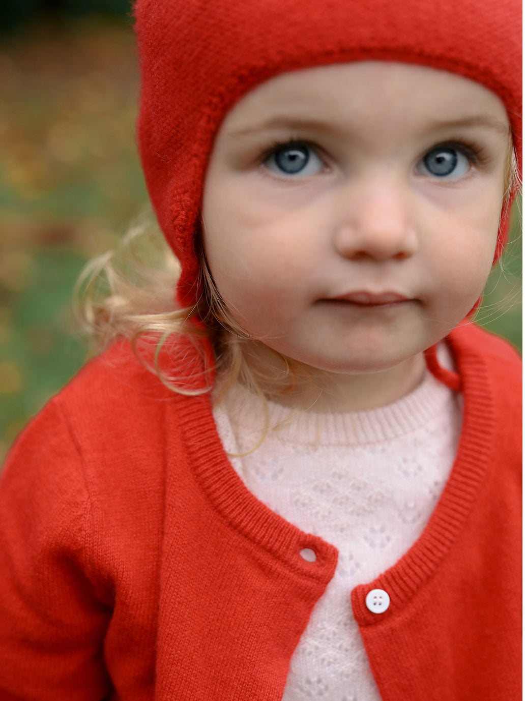 Cardigan classico in cashmere per bambini Molly