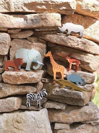 Wooden animals