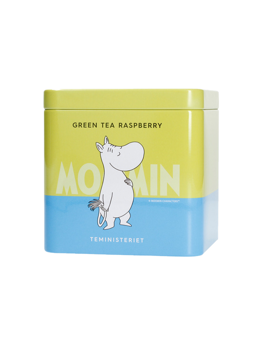 loose tea Moomin Green Tea Raspberry green tea raspberry