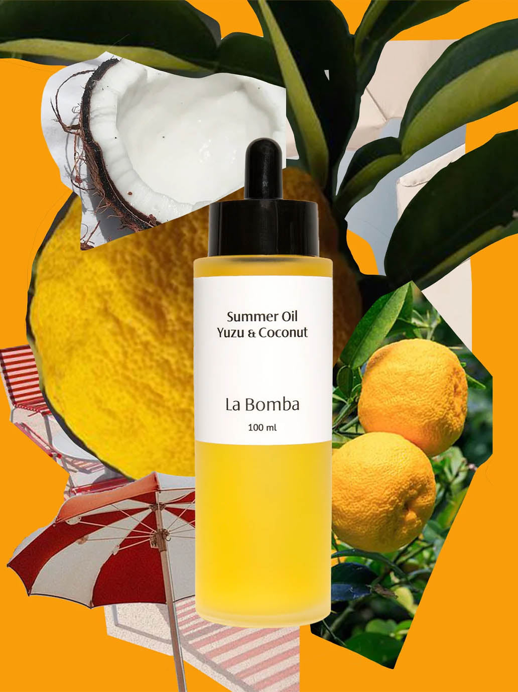 Summer body oil