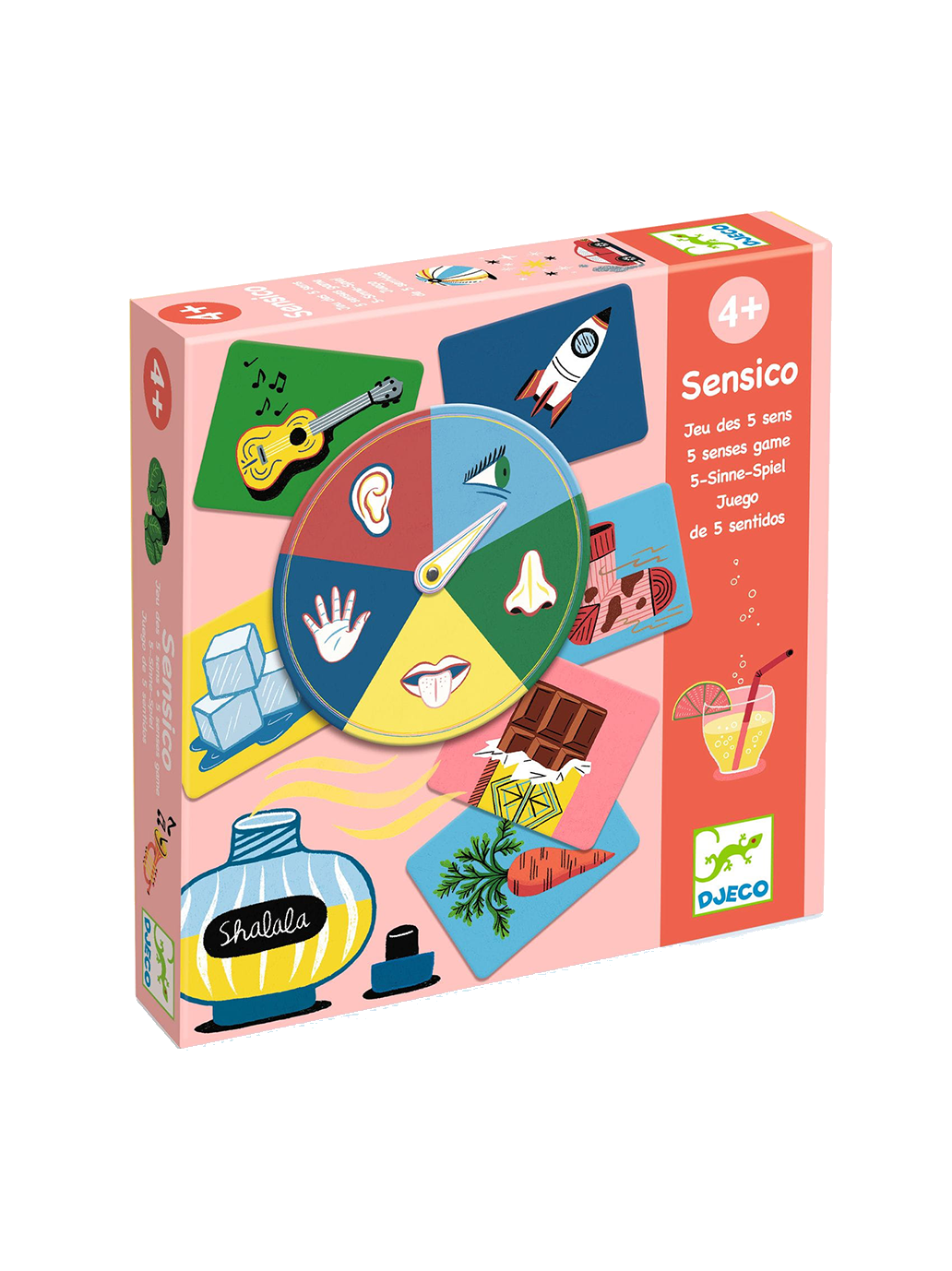 Five senses game Sensico