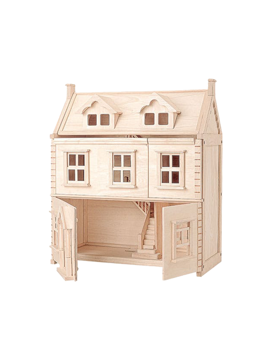 casa delle bambole in legno vittoriana