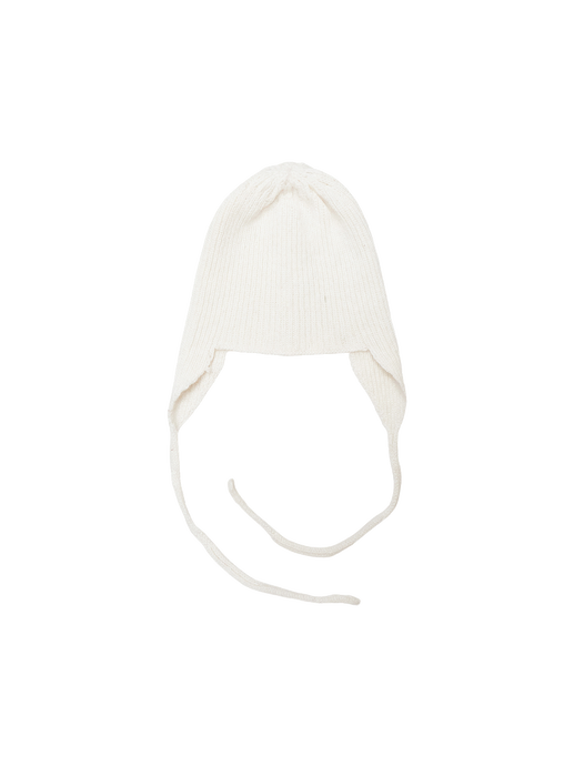 Wool bonnet Piura off white