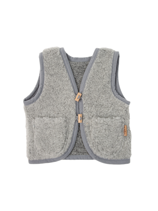 Wool vest grey
