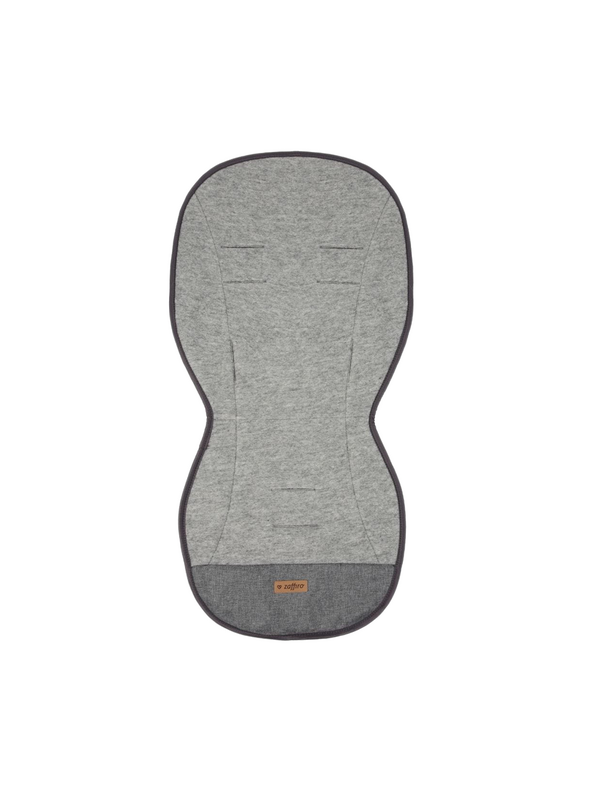 Wool stroller liner grey