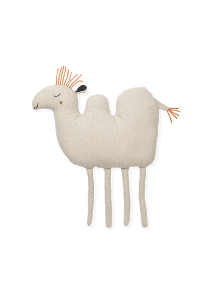 Cojín camello