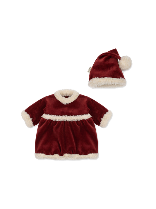 Doll christmas dress