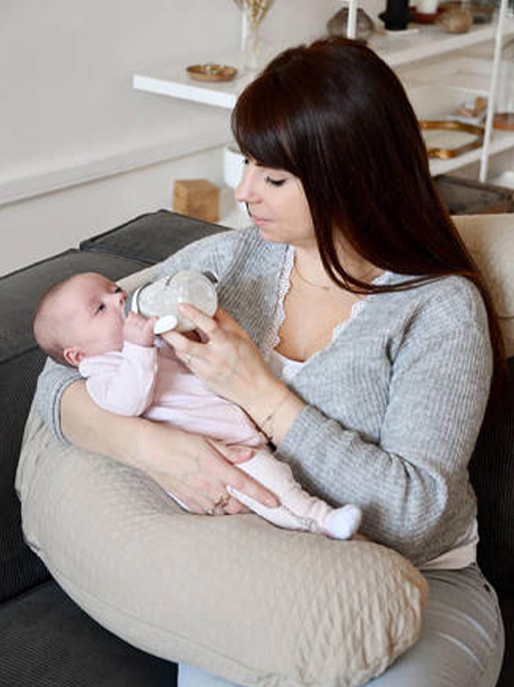 Almohada ergonómica para mujeres embarazadas y lactantes Big Flopsy