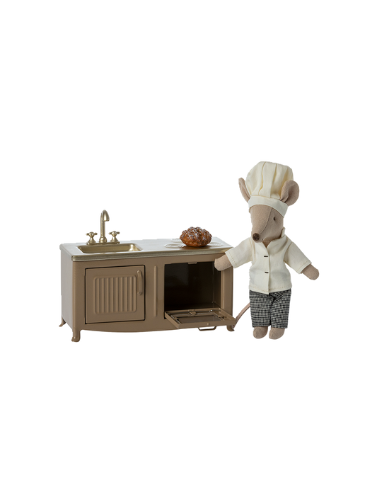 Miniature retro kitchen