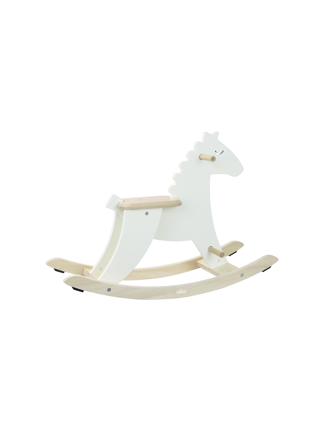 wooden rocking horse