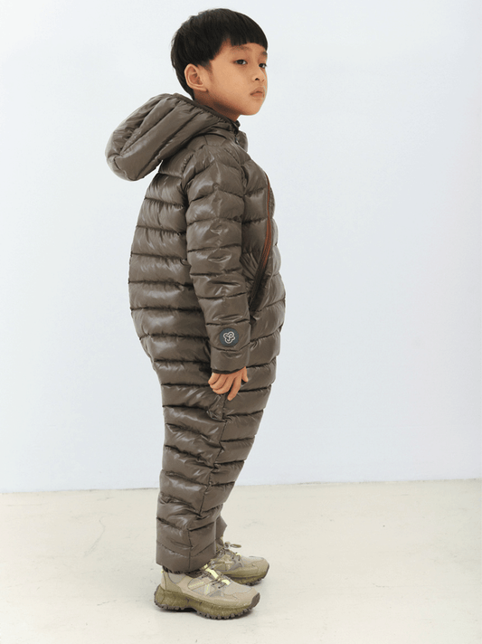 Down jumpsuit for children