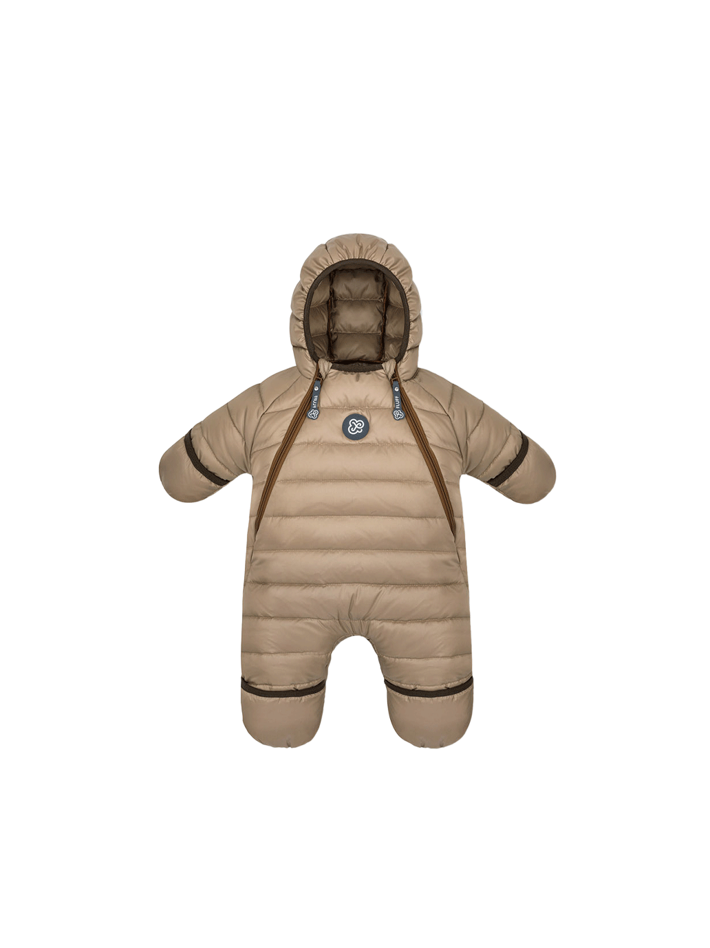 Baby down jumpsuit