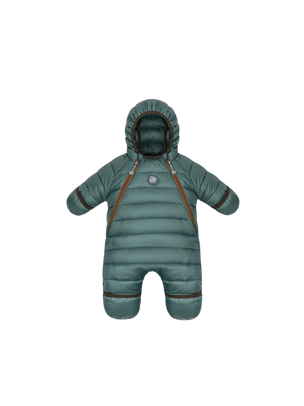 Baby down jumpsuit