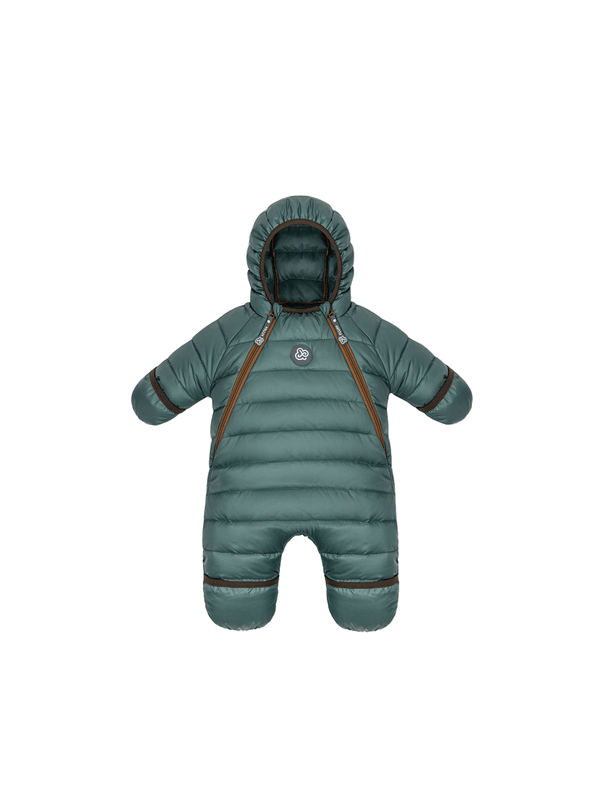 Baby down jumpsuit peppermint