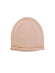 Cappello Efa Beanie sottile in lana merino per tutto l'anno apricot