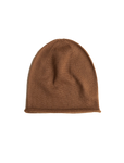Cappello Efa Beanie sottile in lana merino per tutto l'anno chocolate