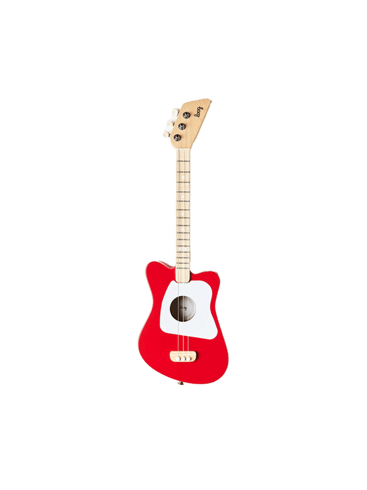 Loog mini acoustic guitar red