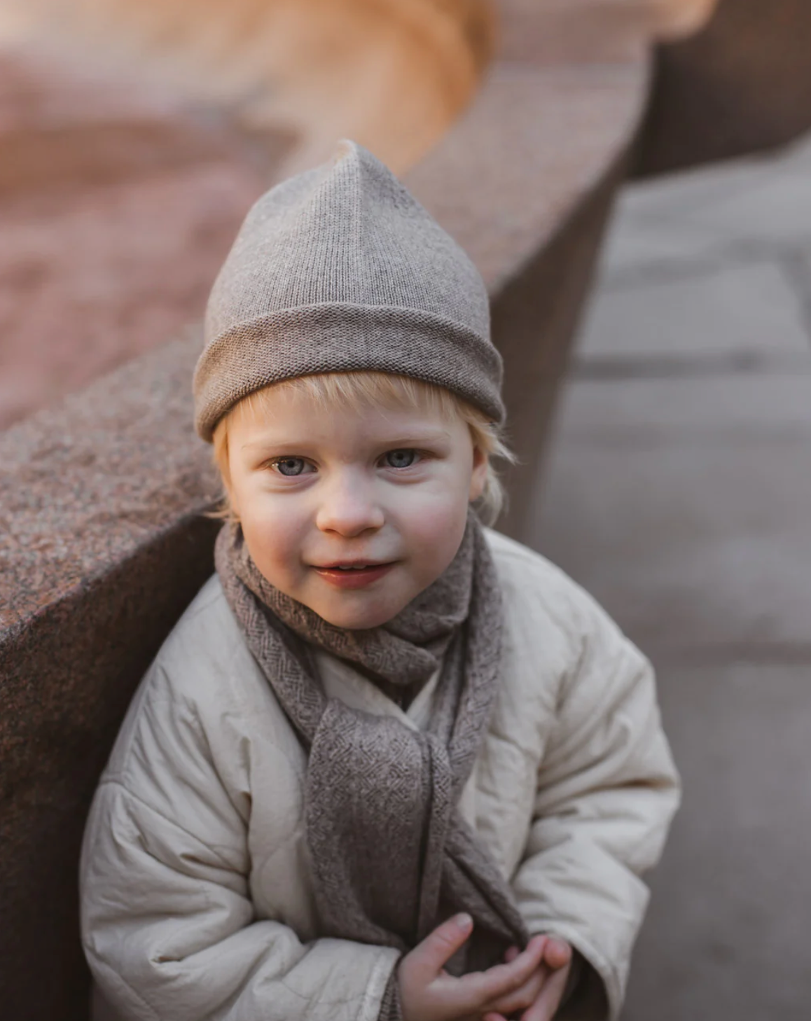 Cappello Efa Beanie sottile in lana merino per tutto l'anno