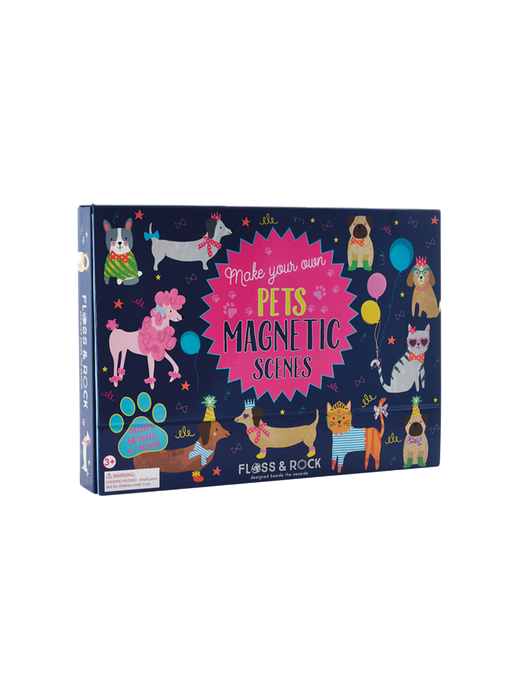 Magnetic play scenes pets