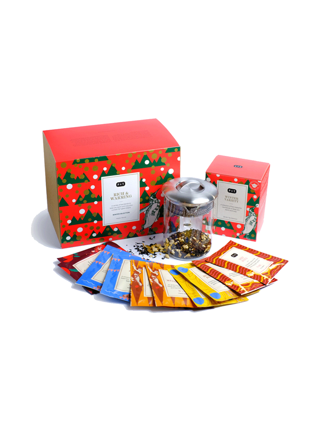 Set de regalo Té + Infusor Selección Invierno