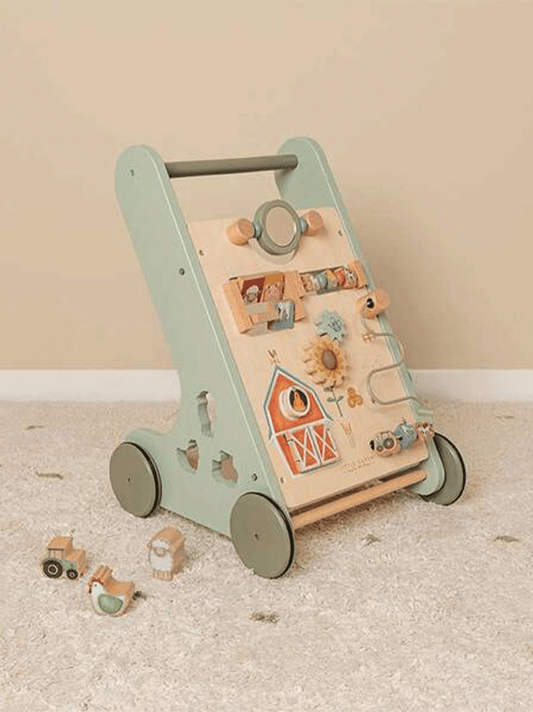 Andador de madera para bebés